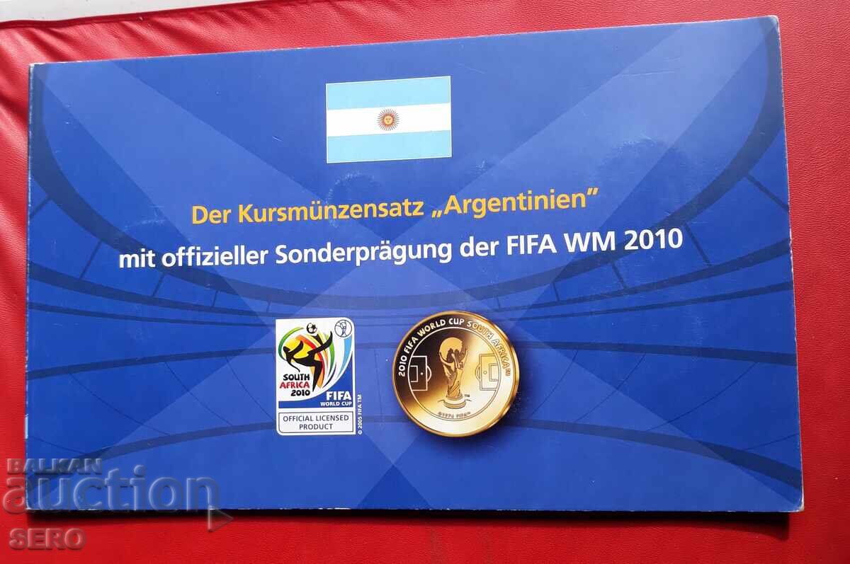 Argentina - SET 2000-2009 din 6 monede + medalie