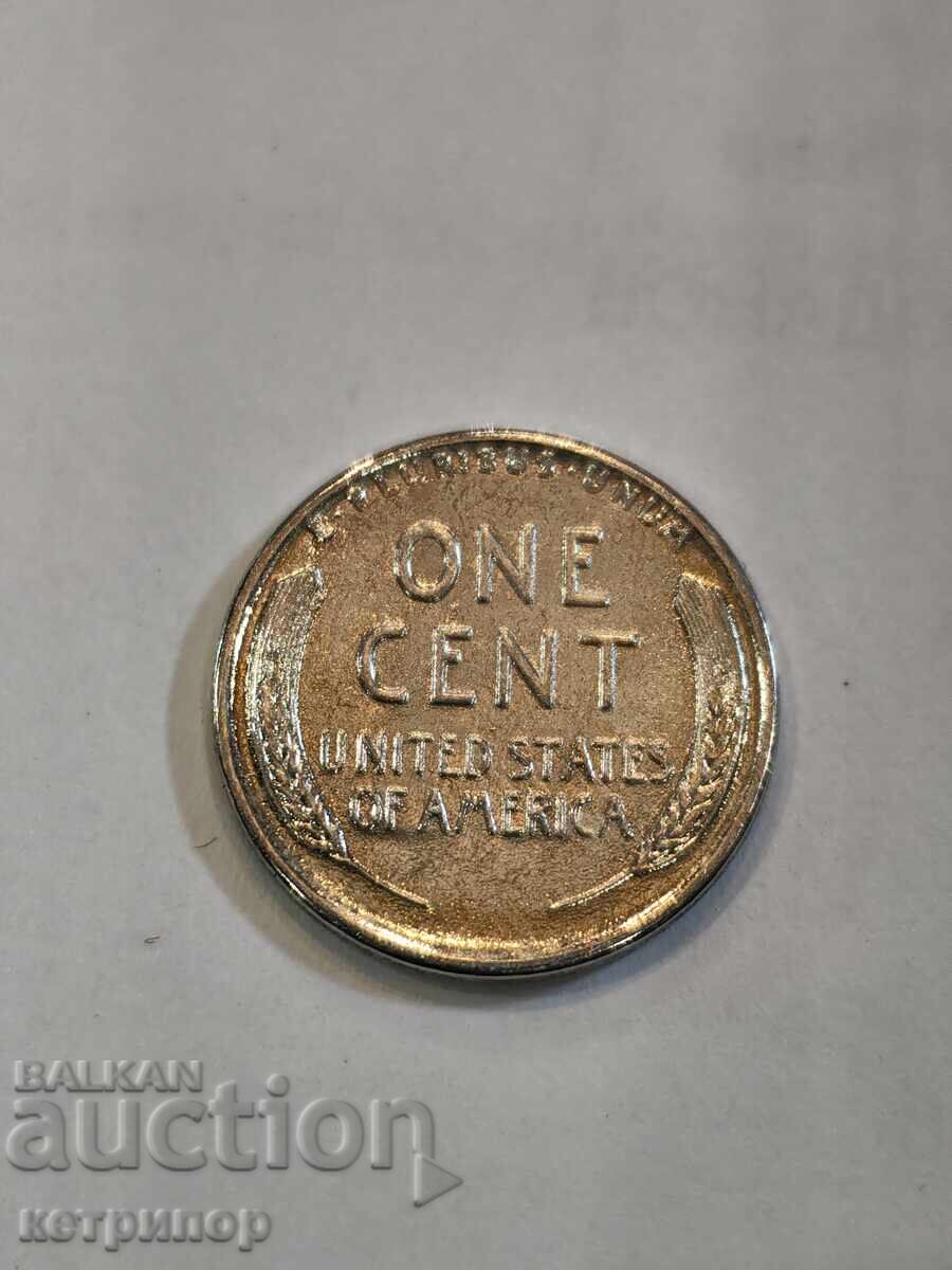 SUA 1 cent 1943 Fier cu preț € 13.00 | 25.43 BGN SUA 1 cent 1943 Fier cu preț € 13.00 | 25.43 BGN