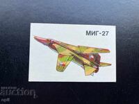 Календарче  Миг - 27  1989