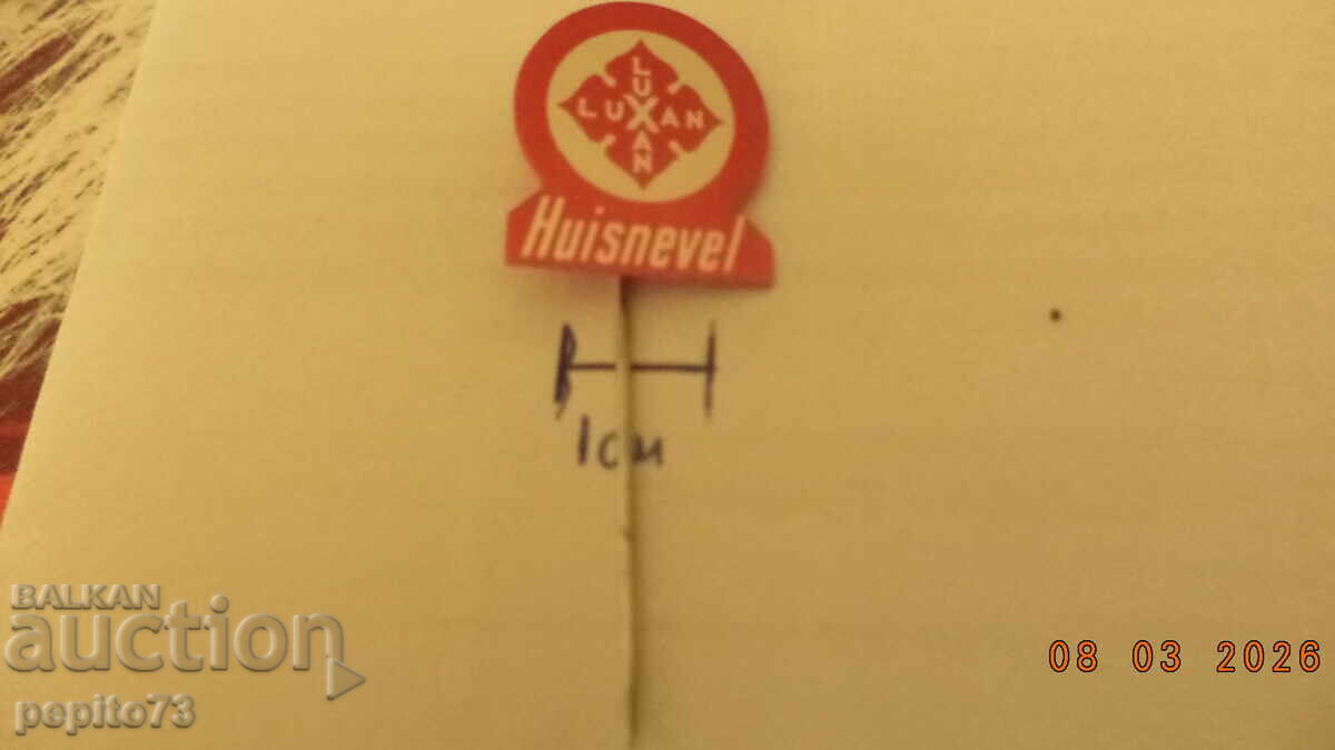 Licitație Insigna publicitară, LUXAR, pesticid pentru protecția plantelor Licitație Insigna publicitară, LUXAR, pesticid pentru protecția plantelor