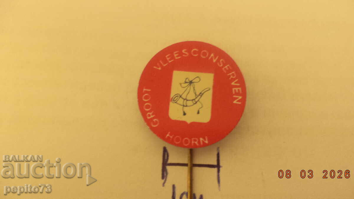 Insigne publicitară, Conserve de carne, marcă conserve de carne cu preț € 1.00 | 1.96 BGN