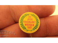 Σήμα διαφήμισης ,,60 Jaar Kaasmarkt 1965,αγορά τυριού