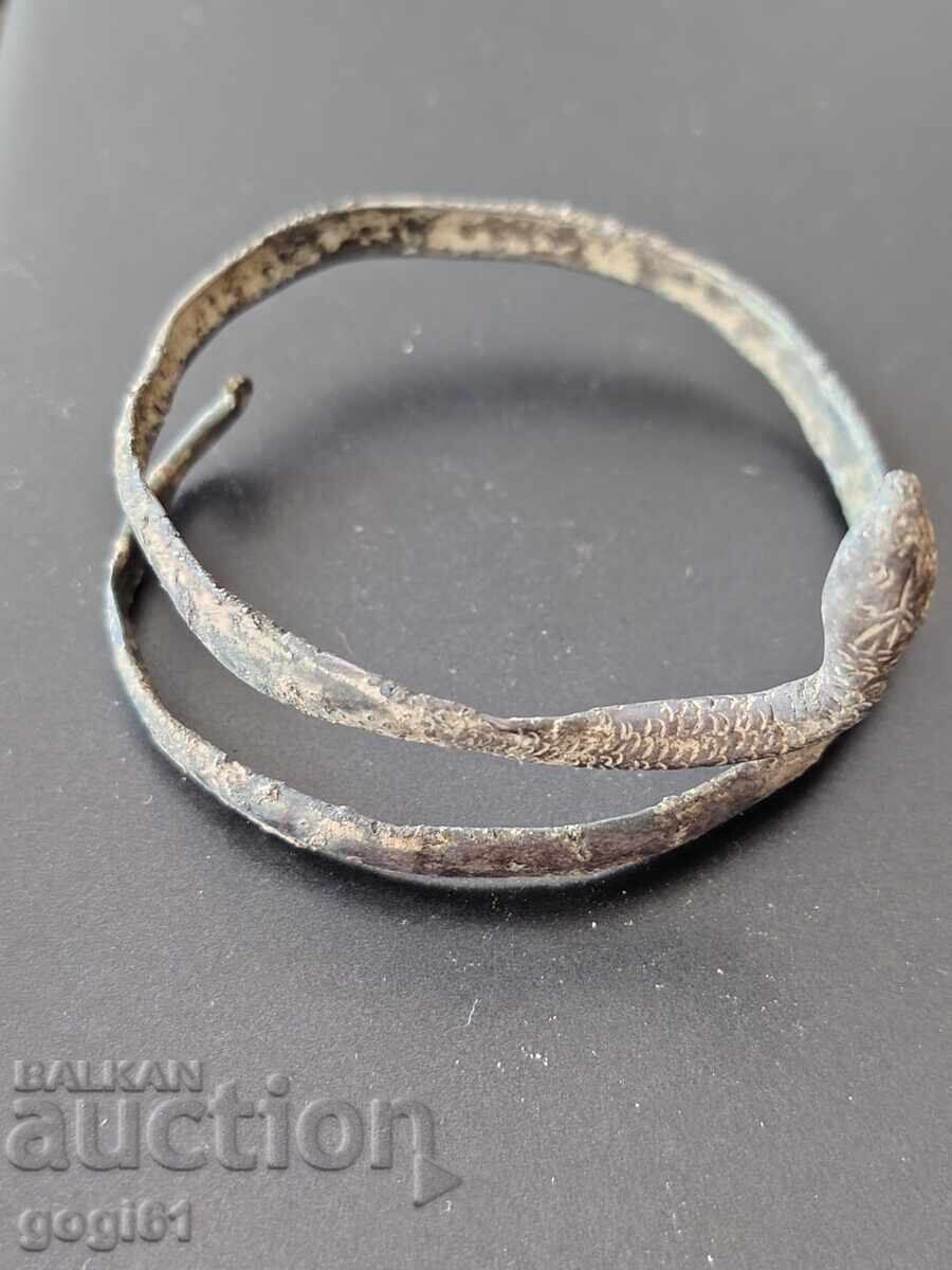 Brățară veche șarpe
