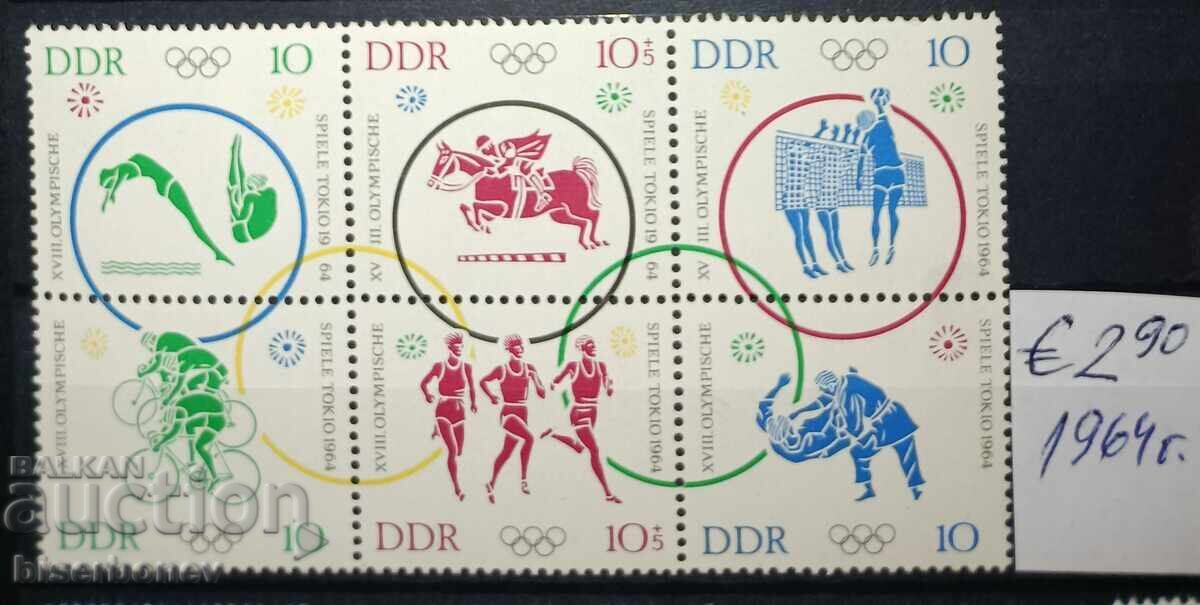 1964 g. RDG, DDR, spate curate