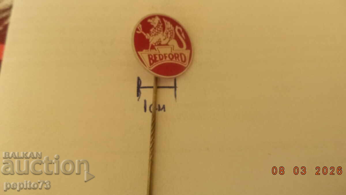 Licitație Emblemă publicitară, Bedford, marcă de camioane