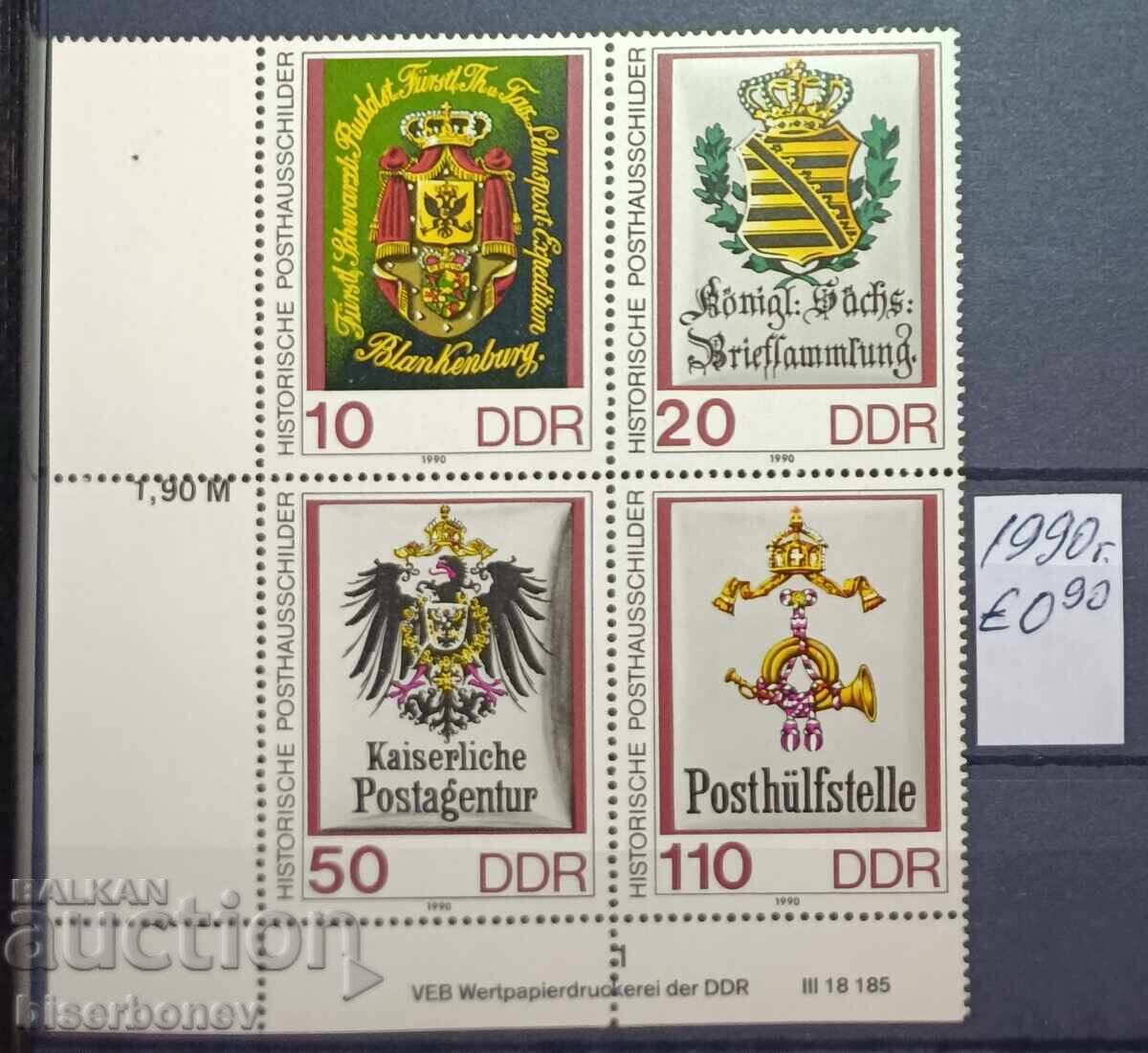 1990 g. RDG, DDR, dosuri curate