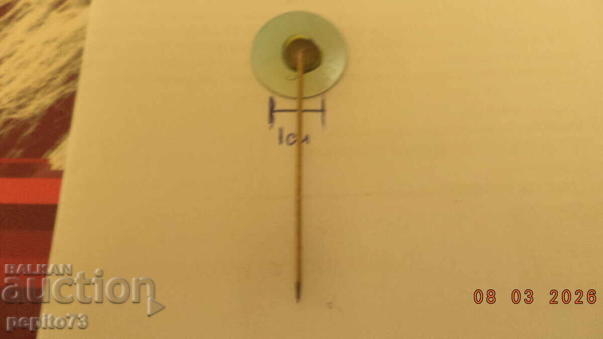 Delivery of Advertising badge, Net Ivoren Kruis, dental hygiene