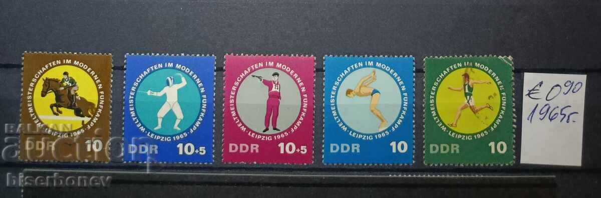 1965 g. RDG, DDR, dosuri curate