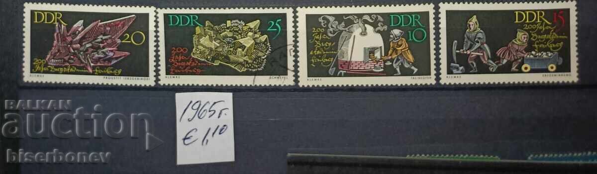 1965 g. RDG, DDR, dosuri curate