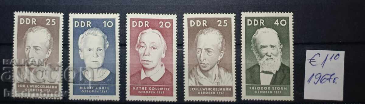 1967 g. RDG, DDR, dosuri curate