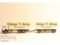 HERPA H0 1/87 MERCEDES BENZ ΦΟΡΤΗΓΟ ΑΥΤΟΚΙΝΗΤΟ KOLICHKA KAMION ΜΟΝΤΕΛΟ