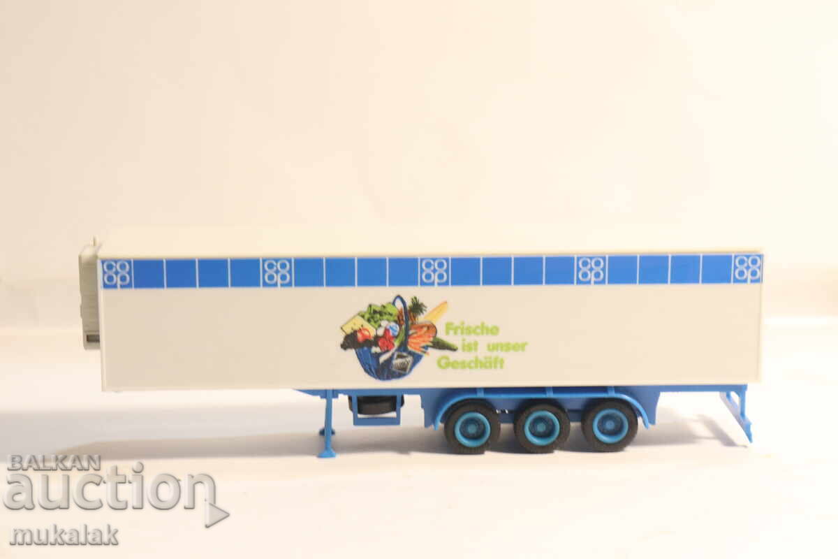 HERPA H0 1/87 REMORCĂ FRIGORIFICĂ CAMION MODEL