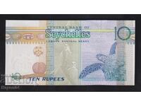 10 ρουπίες 1998, Σευχέλλες