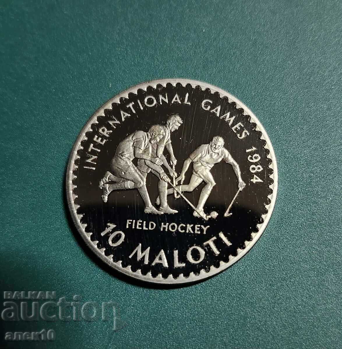 Lesotho 10 Maloti 1984