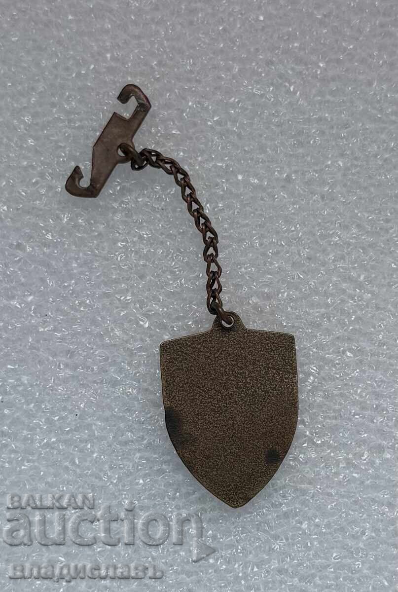 Аукцион футболен знак ДИНАМО Букурещ Румъния - Ливърпул 1984 година