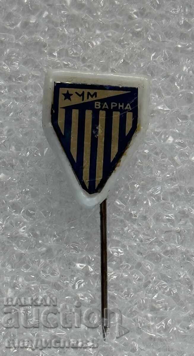 Prima insignă de fotbal a lui CERNO MORE VARNA Prima insignă de fotbal a lui CERNO MORE VARNA