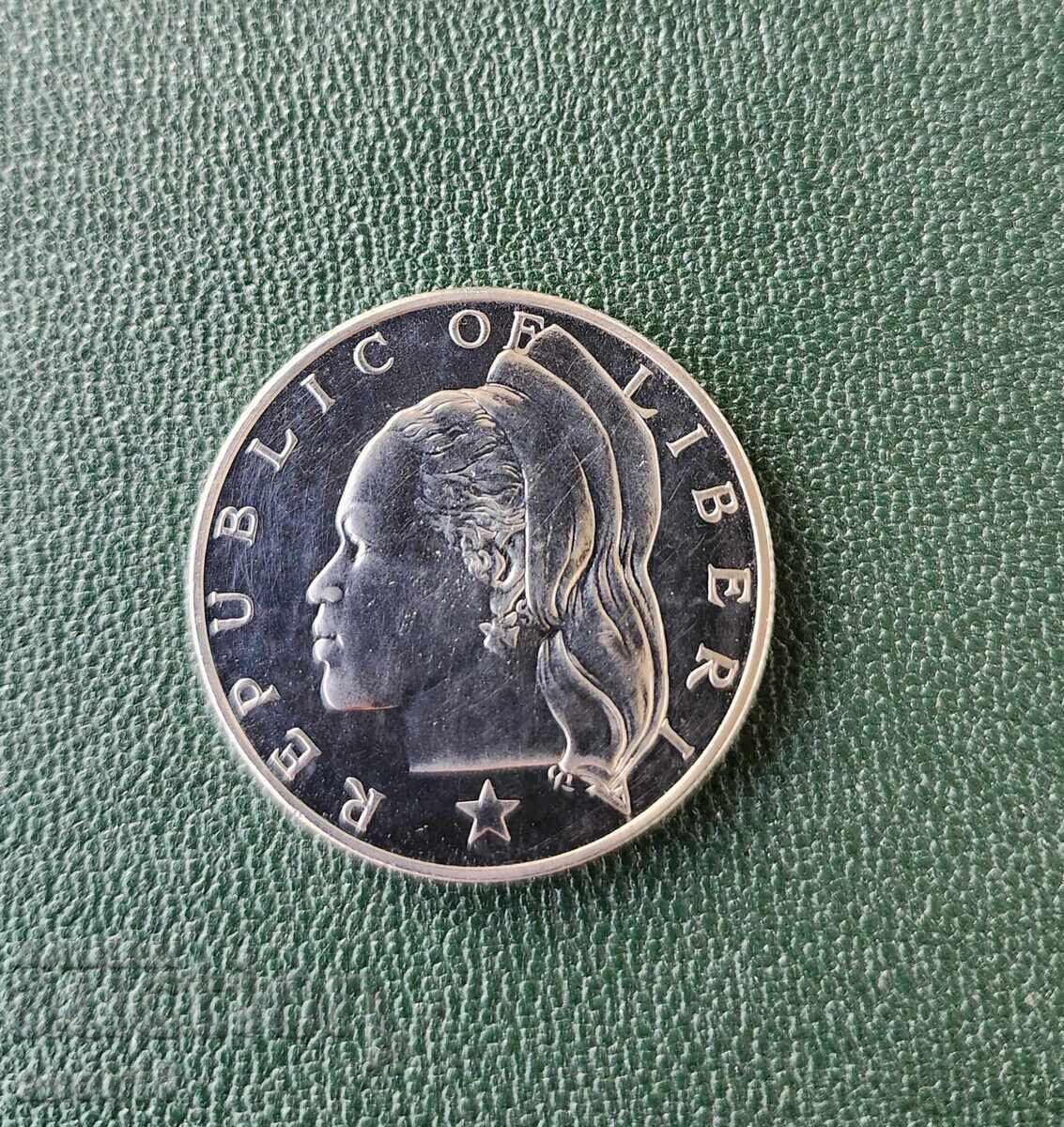 Liberia 1 dolar 1969 cu preț € 6.50 | 12.71 BGN
