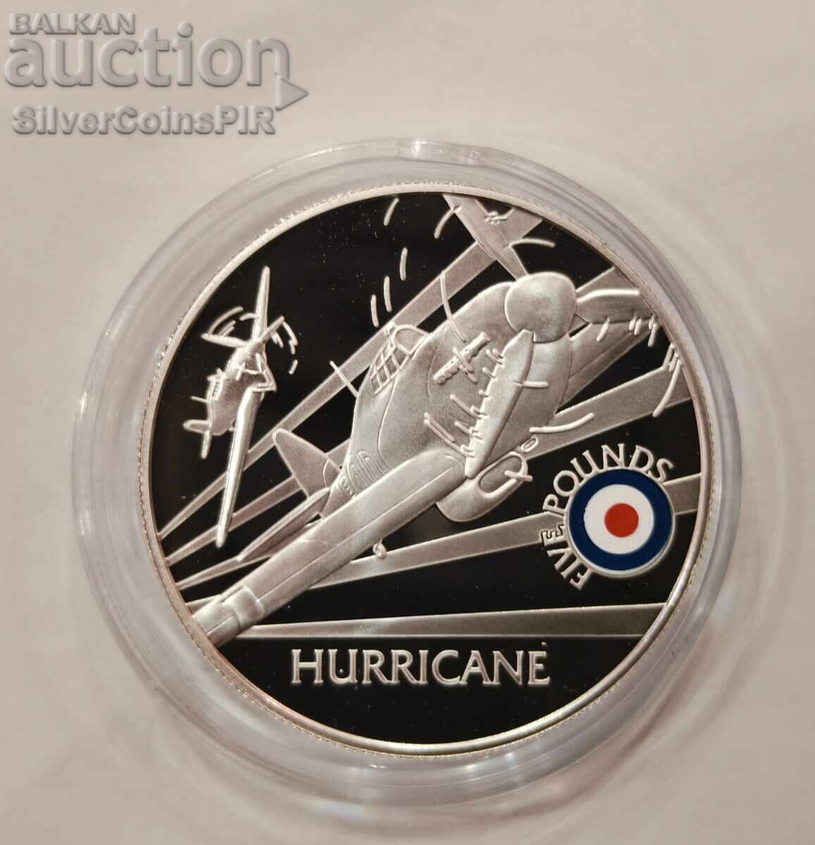 Argint 5 Lire 2008 Forțele Aeriene Regale cu preț € 70.00 | 136.91 BGN