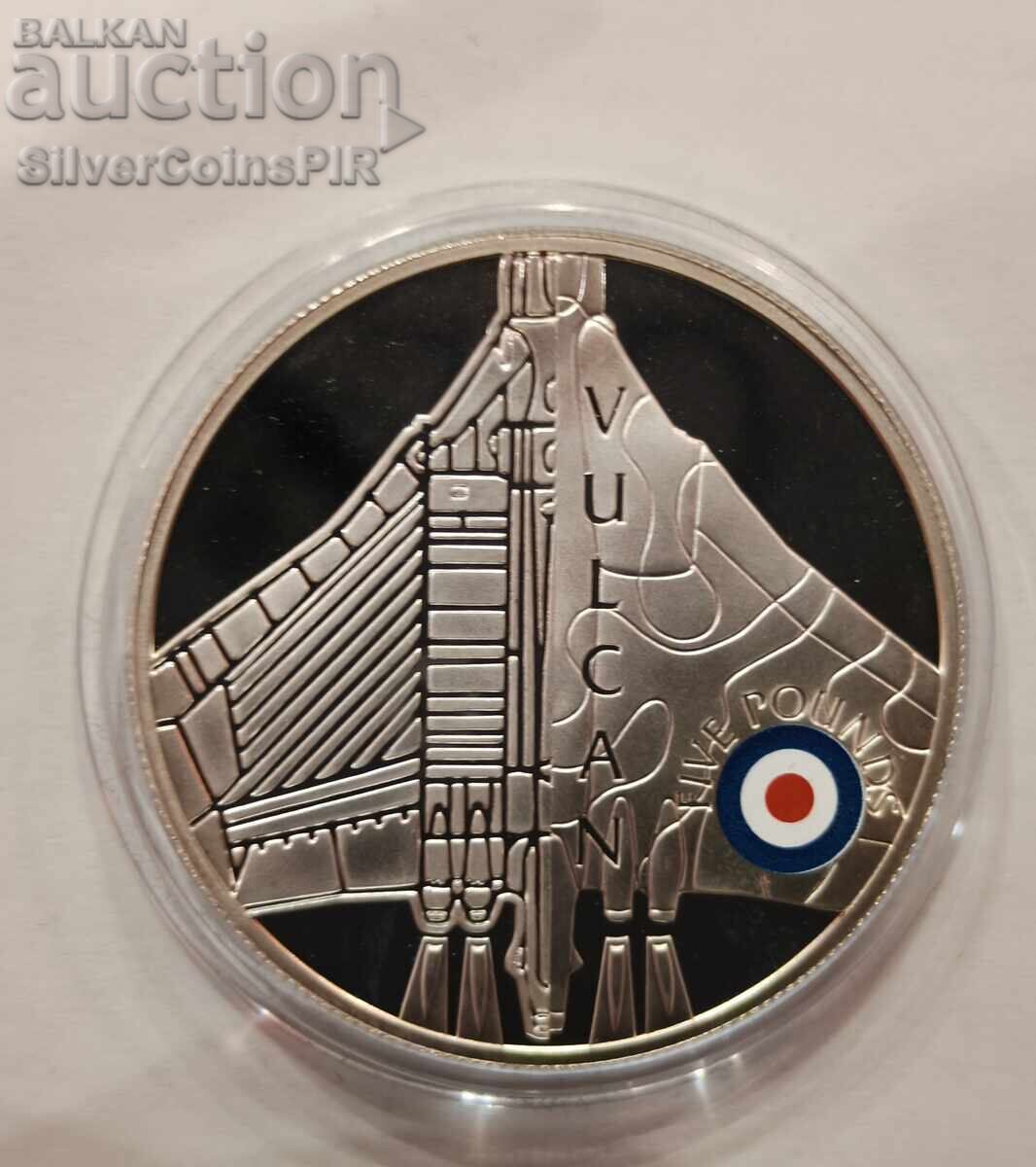 Silver 5 Pounds 2008 Royal Air Force with price € 72.00 | 140.82 BGN