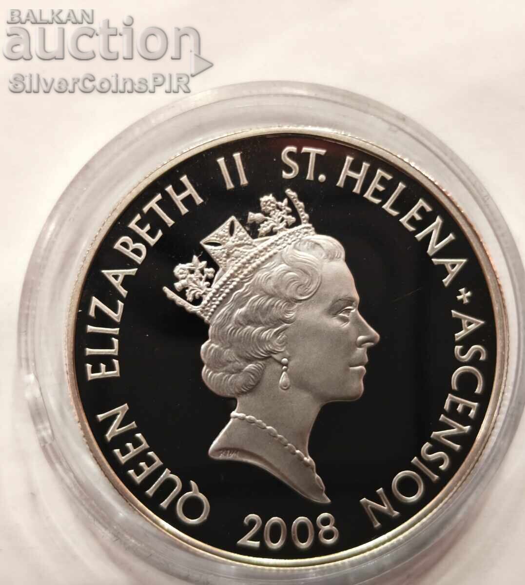 Auction  Silver 5 Pounds 2008 Royal Air Force