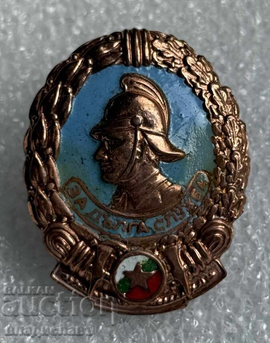 Very rare firefighter breast badge - For Long Service Very rare firefighter breast badge - For Long Service