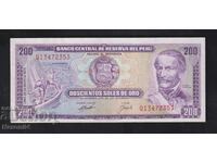 200 σόλ ντε όρο 1973, Περού