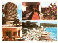 Картичка  България  Варна  Курорт Дружба Дом на учените 2*