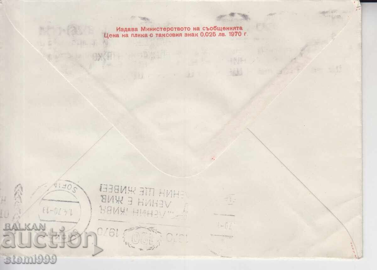 Ταχυδρομικός φάκελος Λένιν Κομμουνισμός με τιμή € 0.60 | 1.17 BGN