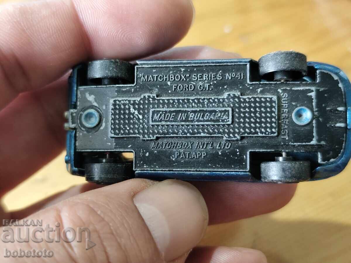 Matchbox Ford G.T. Bulgarian BZTs Cart - 5