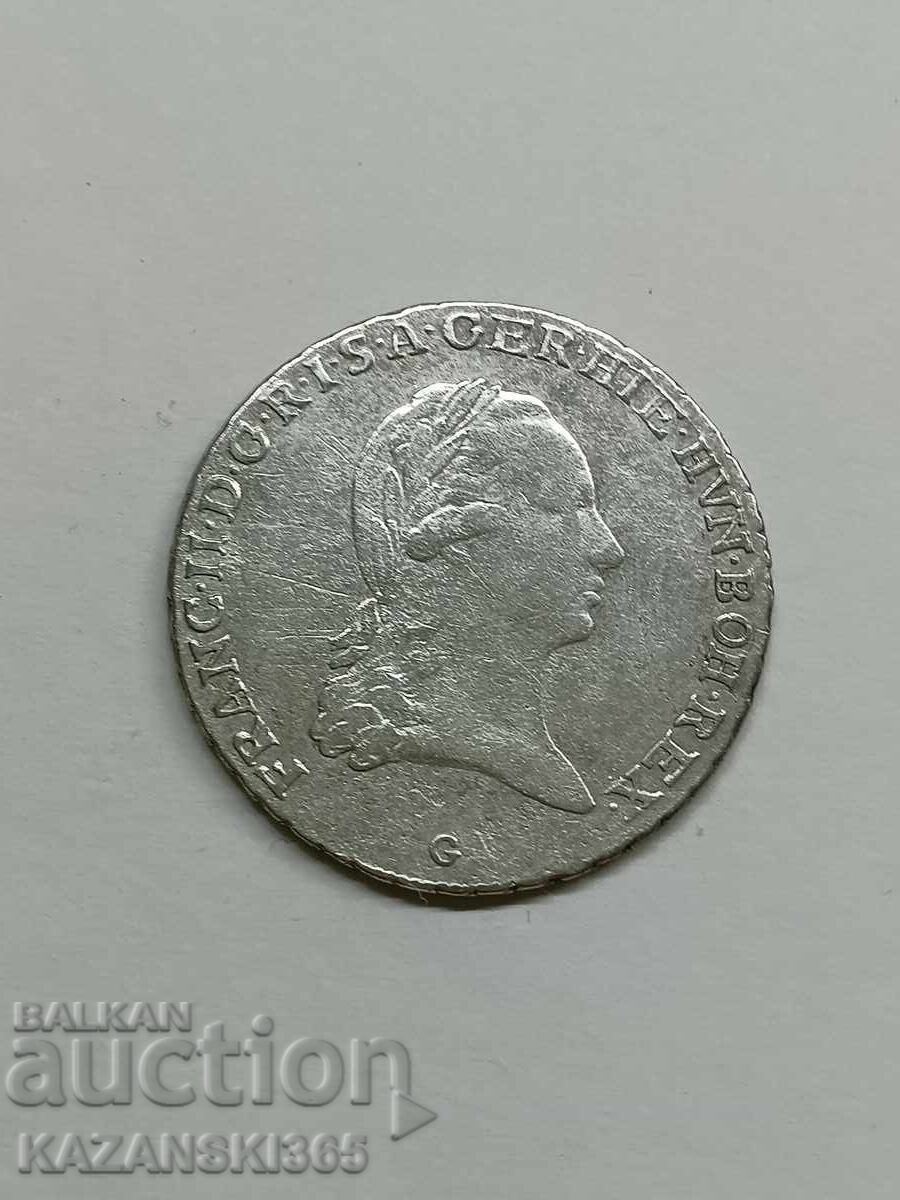 1/4 Kronentaler 1797 silver coin from with price € 200.00 | 391.17 BGN 1/4 Kronentaler 1797 silver coin from with price € 200.00 | 391.17 BGN