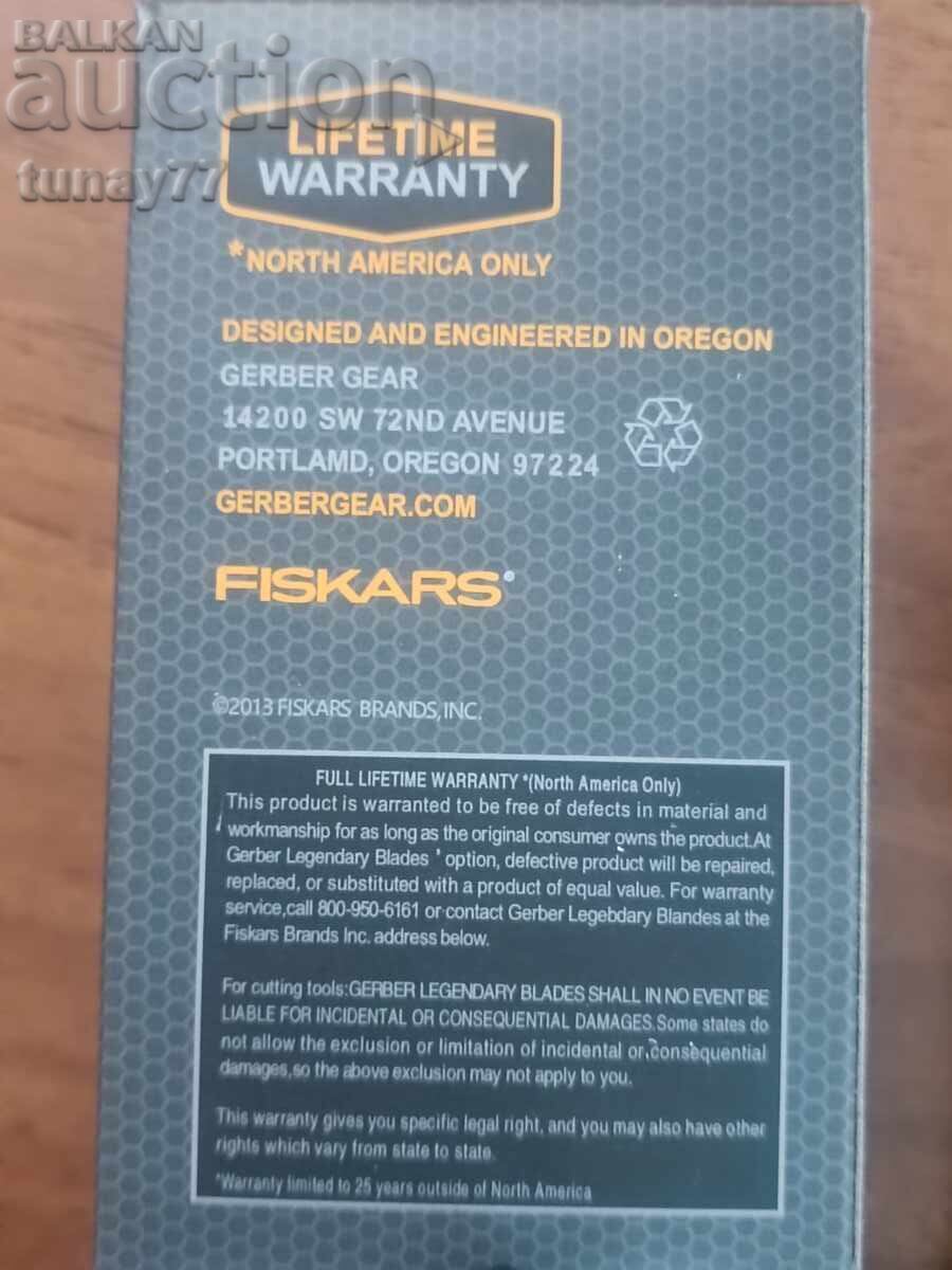 Τακτικό μαχαίρι Gerber Tactical Black, ατσάλι 420, βουλκανισμένο - 5