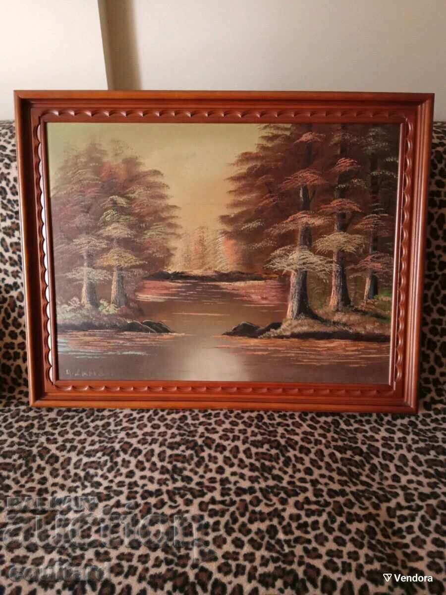 Auction  Used painting 90x73
