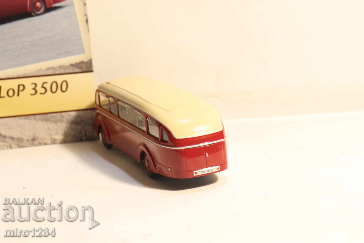 1/72   MERCEDES BENZ   АВТОБУС  КОЛИЧКА  ИГРАЧКА   МОДЕЛ - 6