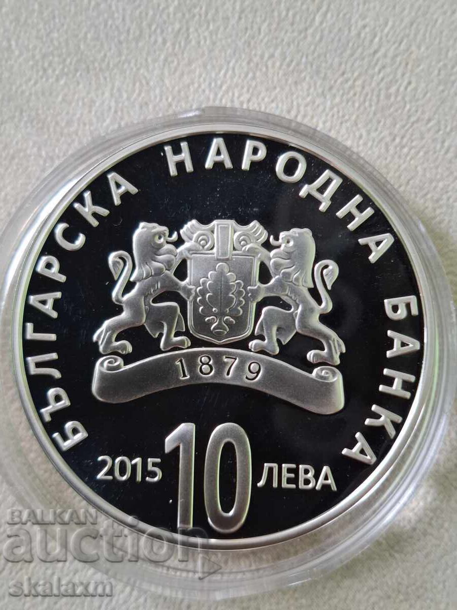 Livrarea Argint 10 leva 2015, 130g. de la Unirea Bulgariei Livrarea Argint 10 leva 2015, 130g. de la Unirea Bulgariei