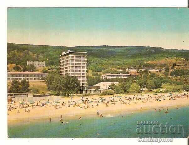 Carte poștală Bulgaria Varna Nisipurile de Aur Vedere 78*