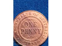 1 πέννα Αυστραλίας 1933