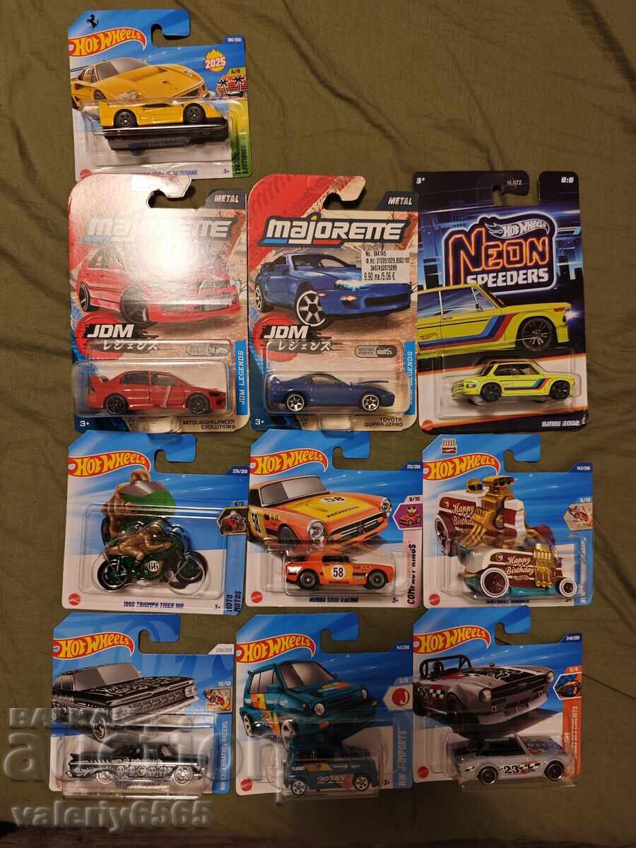 Lot Hot Wheels Treasure Hunt, Ferrari бонус Majorette БЗЦ 1c
