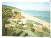 Καρτ ποστάλ Βουλγαρία Βάρνα Χρυσή Ακτή Θέα 49*