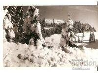 Carte poștală Bulgaria Pamporovo Stațiune de odihnă militară