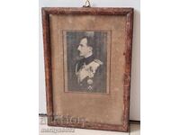 Portrait of Tsar Boris III in military uniform, order ORIGINAL