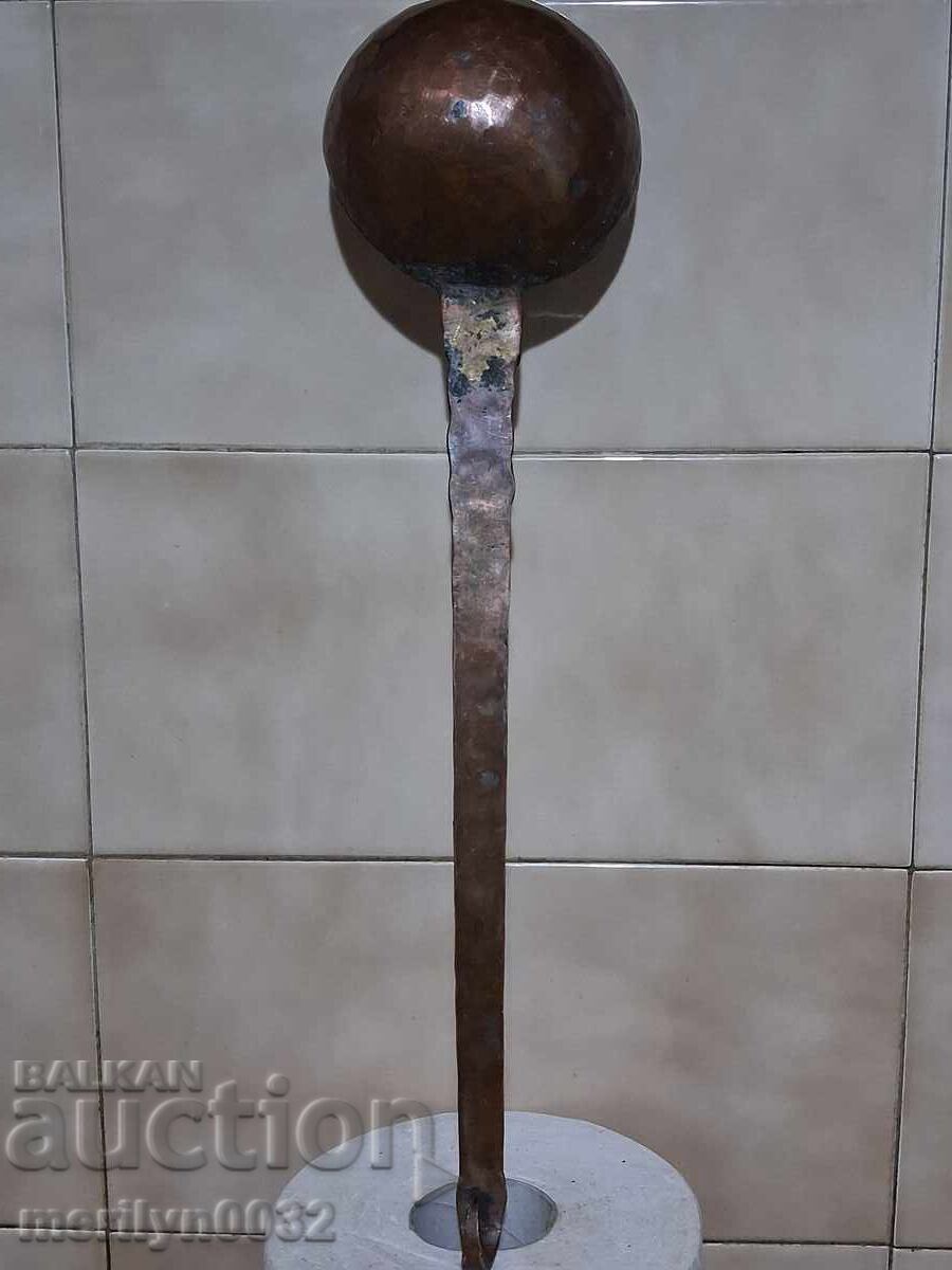 Oală veche de cupru, tigaie, cupru, oală de cupru, groapă cu preț € 49.94 | 97.67 BGN