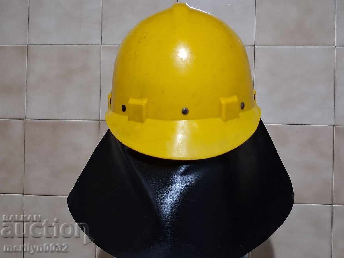 Licitație Casca de construcție de ofițer anii '60-'70 Armata de Construcții RSR