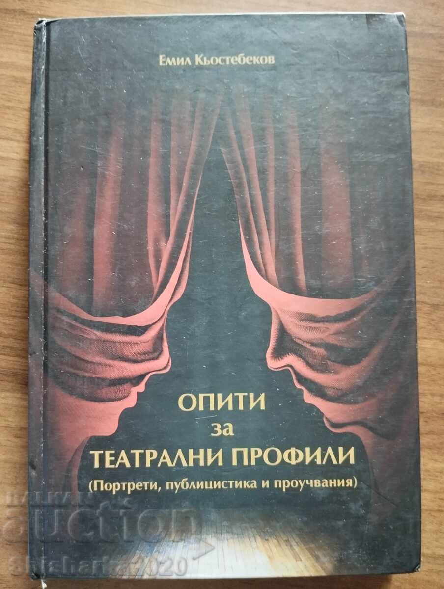 Încercări de profiluri teatrale