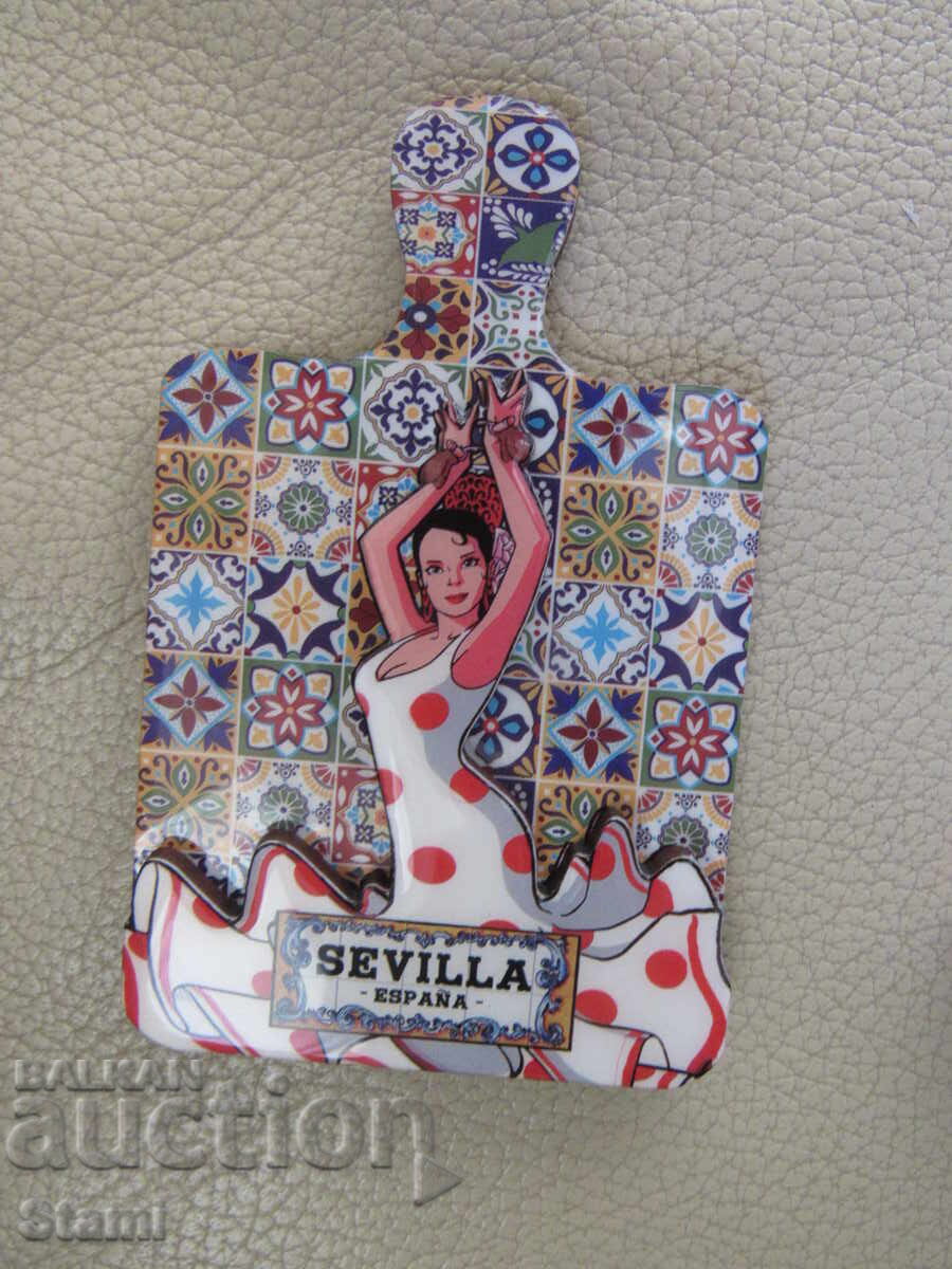 Magnet din Sevilla, Spania - 1 cu preț € 6.00 | 11.73 BGN Magnet din Sevilla, Spania - 1 cu preț € 6.00 | 11.73 BGN