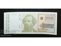 Argentina, 500 Australes 1988, UNC