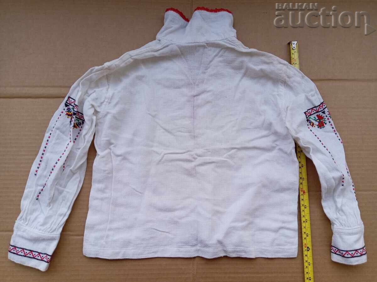 Embroidered small shirt (blouse) with traditional costume elements - 5
