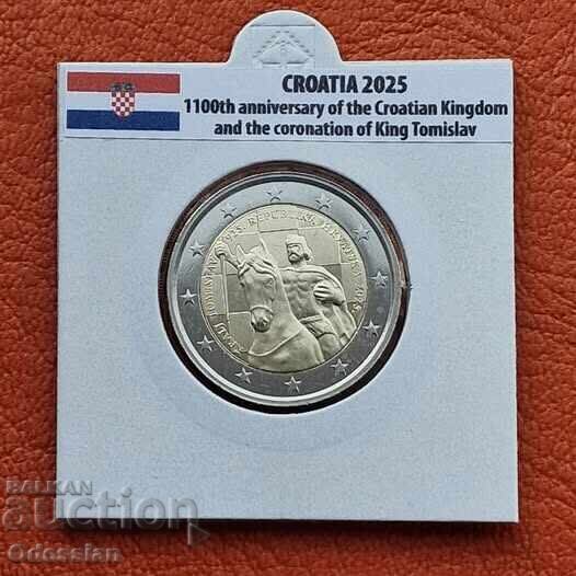 Croatia • 2 Euro • 2025 • King Tomislav