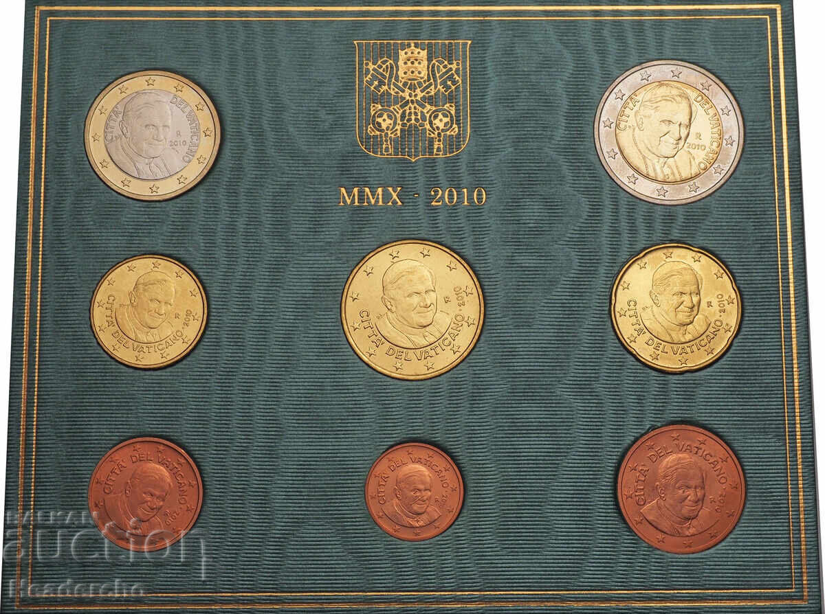 SET COMPLET DE EURO CIRCULAȚIE, Vatican 2010
