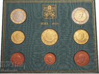 SET COMPLET DE EURO CIRCULAȚIE, Vatican 2010