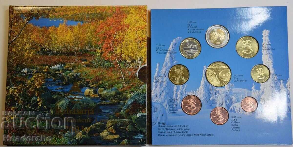 Оригинален евро-сет ФИНЛАНДИЯ - 2003 г. с цена € 30.00 | 58.67 лв.